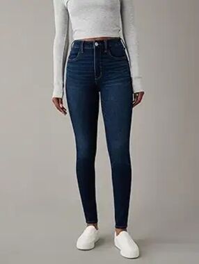 AEO Super High Rise Jegging Sz 6